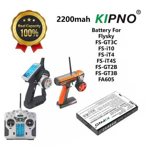 Remote Controller 2200mAh/8.14Wh Battery For Flysky FS-B1700 FS-BA800 FS-GT3C FS-i10 FS-iT4 FS-iT4S 