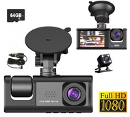 【Full HD 1080P】กล้องติดรถยนต์ 2กล้องหน้า-หลัง กล้องถอยหลัง LED12ดวง การตรวจสอบที่จอดรถ 170องศาองศา เกรดA+เลนส์มุมกว้างพิเ เมนูภาษาไทย กล้องติดรถยน กล้องติดรถ กล้องคู่หน้าและหลัง กล้องติดรถหน้าหลัง กล้องติดหน้ารถ กล้องวงจรติดรถ กล้องหน้ารถยน กล้องหลังติดรถ