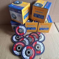 MATA 4" Stacked Sandpaper 100x16mm Flap Disc/ 4inch Sandpaper 4" Stacking Sandpaper 100x16mm Flap Di