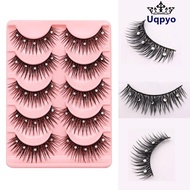 UQPYO Diamond Manga Lashes fiber Handmade Fuffy Lashes Women Beauty Thick Long Eye Lashes