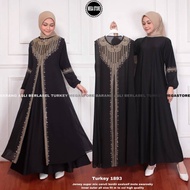 Jubah Muslimah Hijabs Fashion Long Dresses Gamis Dress Pree order ETA 12 Hari