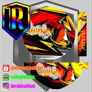 Lovebird sticker, jahanam decal sticker