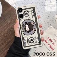 HP Case Latestpoco C65 - Rajacase - cellphone casing poco C65 - Cartoon case Motif - Cellphone prote