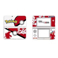 全新 Pokemon New Nintendo 3DS 保護貼 有趣貼紙 全包主機4面