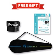 Raket Badminton FELET TENUN TJ 1000 3U/4U TEKANAN MAKS 35LBS