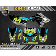 Decal KLX OLD DECAL KLX S DECAL STICKER KLX 12