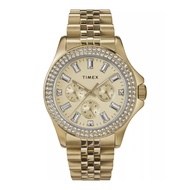 Timex TW2V79400 Women Multi Dial Watch with a Stainless Steel Strap Kaia 40mm. นาฬิกา นาฬิกาข้อมือ น