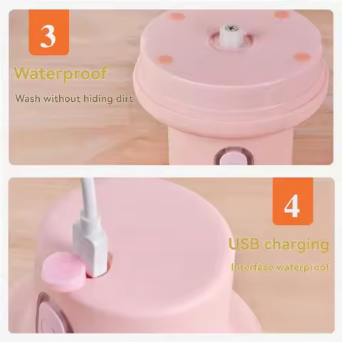 SANQ Cordless Food Chopper, Food Chopper Garlic Masher, Electric Garlic Masher, Mini Garlic Masher