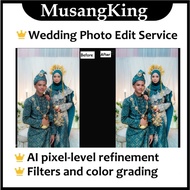 Edit Gambar Perkahwinan Service Brightness Wedding Photo Service