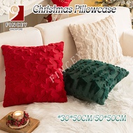 【SG】Christmas Cushion Cover Christmas Pillow Case Xmas Pillow Covers 30*50CM 50*50CM