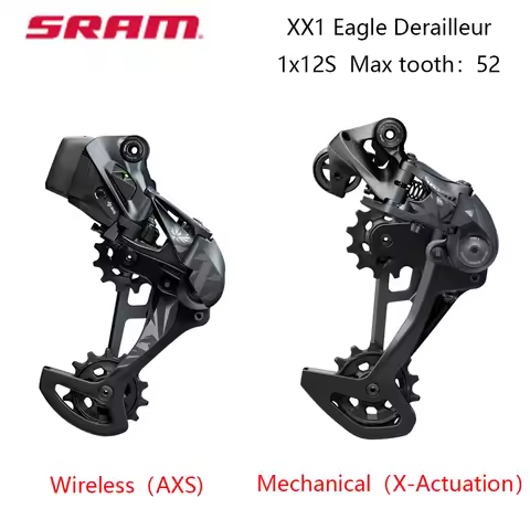SRAM XX1 Eagle AXS Derailleur XX1 Eagle Rear Derailleur Wireless/Mechanical X-Actuatio Rear Transmis