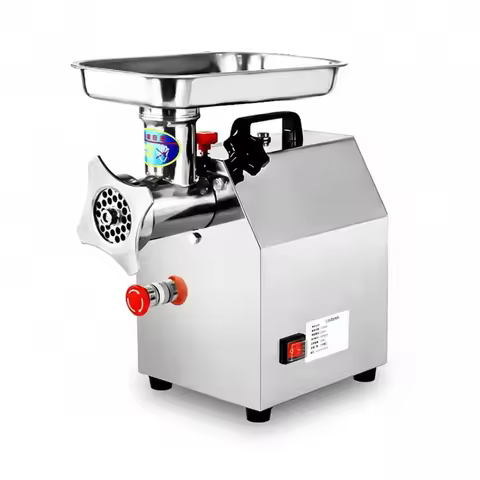 Electric Meat Grinder 12 Type, Commercial Meat Chopper Machine, Heavy Duty 15.5 kg, 21 x 24 x 40 cm,