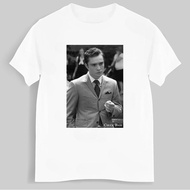 Summer Men's T-Shirt Chuck Bass Gossip Girl Ed Westwick Unisex White T-Shirt Unisex T-Shirt Top