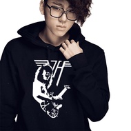 Eddie Van Halen Hoodie Jumper Cotton Fleece Jacket