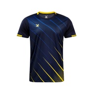 FBT Sports Junior Jersey Unisex SA1025 [Navy Blue/Golden Yellow]
