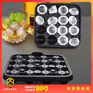 CONNIE Diamond Silicone Ice Cube Mold 16 Grid Ice Cube Mold - CN16 Original 99 Square