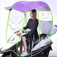 Ebike Electric Car Canopy Umbrella Waterproof / Sun Protect / Easy to Use Ziptastik