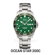 OCEAN STAR 200C Stainless steel and ceramic bezel Men's Watch (42.5mm)