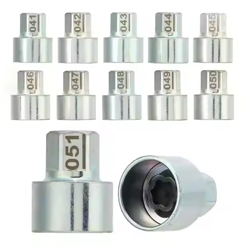 Anti-Theft Wheel Lock Key / Lug Nut Socket Compatible with 1 3 5 6 and 7 Series as well as X1 X2 X3 