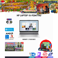 [ผ่อน 0% 10 ด.]HP LAPTOP 15-fc0477AU /Ryzen 5-5625U /ประกัน 2 Years Onsite