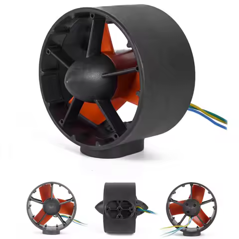 12-24V ROV Underwater Thruster 7KG Thrust 400W Brushless Motor For Kayaks Submarine Unmanned Boats