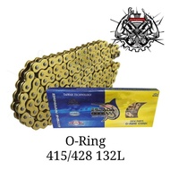 O-ring Chain Rantai 415 428 132L Y15ZR FZ150 LC135 Lagenda 110