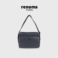 Renoma Paris Men's Microfiber Leather Crossbody Bag
