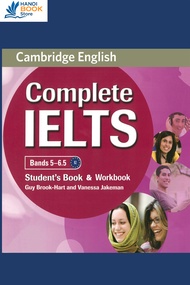 Complete IELTS Bands 5-6.5 Students Book & Workbook ( sách gia công)