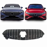 Car Front Grill Grille Upper Bumper Hood Mesh Grid For Mercedes-Benz W297 V297 EQS450 EQS580 2022 20
