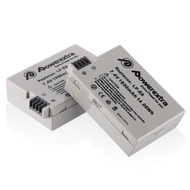 LP E8 2 Pack 7.4V 1900mAh Li-ion Compatible with Canon LP-E8 Battery for CA Rebel T3i, T2i, T4i, T5i