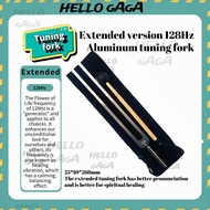 Tuning fork Lengthened128HZ Tuning fork Aluminum Alloy C Tuning fork Extended length for healing Pos