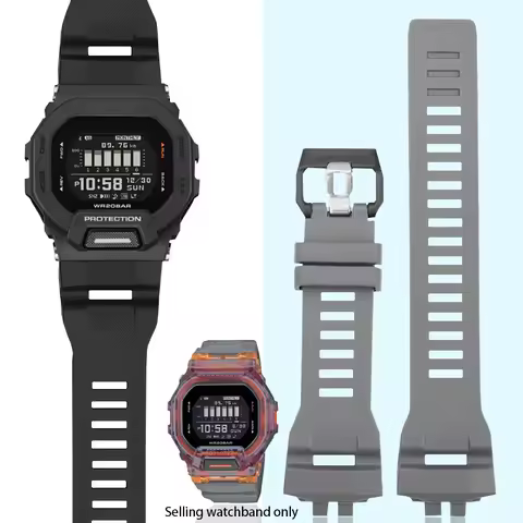 Quality Resin Watch Strap for Casio G-SHOCK Series 3506 GBD-200-1AGBD-200RD-4 Dedicated Silicone Str