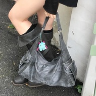 【FENNEC】FENNEC Korean designer brand new multi-pocket zipper shoulder bag - 2 Color