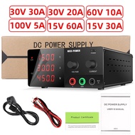 DC Stabilized Power Supply 30V 30A Adjustable Bench Source Laboratory Power Supply 30V 20A High-Powe