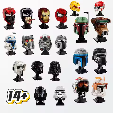 best seller 75304 75274 75276 Christmas Gifts Mandalorian Darth Vader Luke Skywalker TIE Fighter Pil