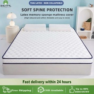 【Hot】Memory Foam Mattress Single/Double/Queen/King size foam bed mattress bed foam for single bed foam for bed 2 person Mattresses foam for bed family size sale Foam Bed Tatami Foldable Latex Matress