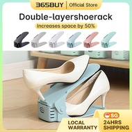 💥[SG]Shoe Organiser/ Adjustable Shoe Organizer / Upgraded Shoe Stacker / Shoes Organiser Shoes Rack