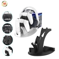 Universal Controller Stand with Headphone Hanger Remote Control Game Discs Storage Rack Mount Holder For PlayStation 5  PS5