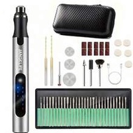 JANGKLIFE Cordless Rotary Tool Kit - Rechargeable Engraving Pen, Adjustable Speed, Portable Woodwork