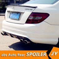 For  Mercedes-Benz W204 Spoiler Carbon Fiber Material 2008-2014 Spoiler For W204 C-class C180 C200L 