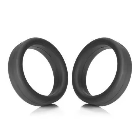 1Pc Durable Thick Flat Rubber Ring Diameter 35 mm Silicone Luggage Wheel Ring Flexible Elastic Wheel