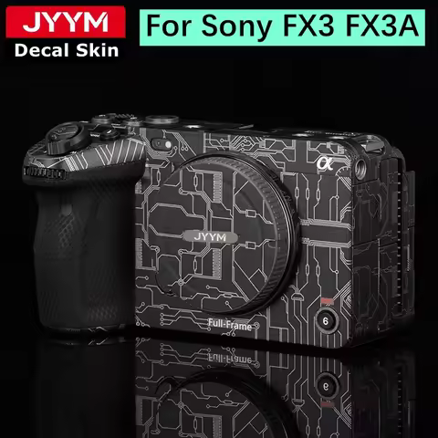 Camera Sticker For Sony FX3 FX3A Decal Skin Vinyl Wrap Film Protector Coat ILME‑FX3A ILME-FX3 ILMEFX