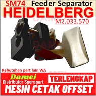 SM74 Separator Spring for Heidelberg Cpl M2.033.570/M2.033.571