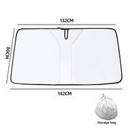 【COD】Car Sun Shade front Foldable Front Car Sunshade Car Sun shade Front Windscreen Car Foldable Sun