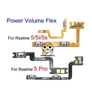 Power Volume Button Flex Cabel For Realme 5 Pro 5i 5S