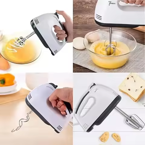 Multifunctional 7 Speed Mini Mixer Electric Food Blender Handheld Mixer Egg Beater Automatic Cream F