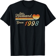 27th wedding anniversary - Epic Husband Since 1998 27 years T-Shirt