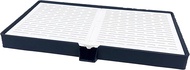 Towa Sangyo 10091 Dish Drying Rack, Navy, 16.9 x 9.3 x 1.4 inches (42.8 x 23.7 x 3.5 cm), LD Can Dry