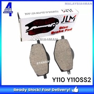 JLM Y110 Y110SS SS2 DISC BRAKE PAD DISK PAD DEPAN BRAKE PAD