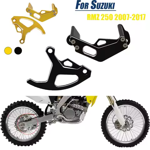 250 SUZUKI RMZ Cover Motorcycle CNC Rear Brake Disc Guard Caliper Protector Cover For SUZUKI RMZ250